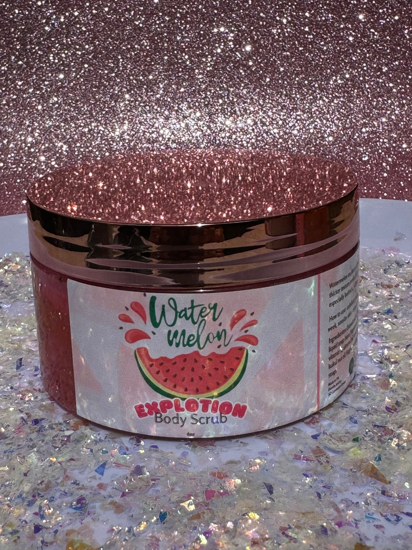 Watermelon Explotion Body scrub (buttocks, elbows and heels)