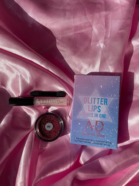 Pinky Promise Glitter Lips #8